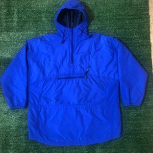 Vintage L.L. Bean Parka Insulate Anorak Womens Blue USA L